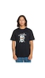Quiksilver Eqyzt07674 One Last Surf Ss Siyah Erkek T-shirt Siyah