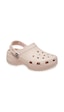 Crocs 206750 G Classic Platform Clog W Pudra Kadın Terlik Pudra