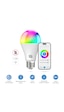 Şımart Akıllı Ampul Wifi Rgb 1100 Lümen Yüksek Parlaklık, Uygulama Kontrollü Beyaz - RGB