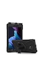 Samsung Galaxy Uyumlu Tab Active 3 T570 T575 T577 Kılıf Askılı Standlı Tank Koruyucu Dönen Defender