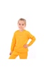 Toontoy Kız Çocuk Nakışlı Sweatshirt Turuncu