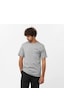 Salomon Graphıc Perf Ss Tee M Heather Grey Koşu T-shırt Lc2219600 001