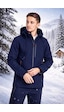Vatan Tekstil Erkek Slim Fit Softshell Kapüşonlu Erkek Mont Su İtici Rüzgar Geçirmez Lacivert