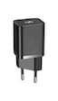 Baseus Super Si 20 W PD Type-C Hızlı Şarj Adaptörü Siyah Baseus Super Si 20 W PD Type-C Hızlı Şarj Adaptörü Siyah