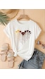 Eriyen Kalpler Baskılı Tasarım Tshirt Beyaz Eriyen Kalpler Baskılı Tasarım Tshirt Beyaz