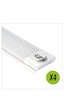 100w 120 Cm Kristal Led Bant Armatür-trafolu Beyaz Işık -4 Adet Beyaz