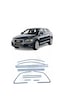 Audi A3 Hb 2008-2012 Uyumlu Krom Cam Çerçeve 12 Parça Tam Tur Paslanmaz Krom