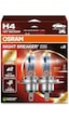 Osram H4 Night Breaker 220 12v %220 Fazla Işık 1 Takım-2 Ad.