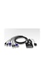Aten Cs22U 2 Port Usb Vga Mini Kwm Switch 2 Pc /1 Monitör