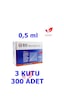 (100'Lu 3 Kutu) 0.5 Ml Bd Micro-Fine Plus İnsülin Enjektörü