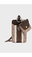 Guess Noelle Logolu Telefon Çantası Pw7574p6326 Bayan Telefon Çantası Pw7574 P6326 Lgw Kahve