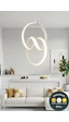3 Renkli Signature Beyaz Sarkıt Avize Modern Salon, Mutfak, Çocuk Odası Ve Antre Aydınlatma