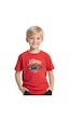 Fyk Kids Erkek Çocuk Yuvarlak Yaka Baskılı T-shirt Kırmızı