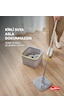 Home Care Dual System Kare Mop Seti Temiz Kirli Su Ayrı Hazneli 2 Adet İz Bırakmayan Mikrofiber Bez