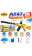Masita Gel Blaster Ak47 Su Topu Su Maymuncuğu Atan Oyuncak Şarjlı Tam Otomatik. 56 Cm Karma Renk Ve Model Gönderilir Çok Renkli