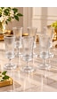 6 Lı Kristal Cam Ayaklı Kahve Yanı Bardağı Bardak Flüt Model 50ml Şeffaf 6 Lı Kristal Cam Ayaklı Kahve Yanı Bardağı Bardak Flüt Model 50ml Şeffaf
