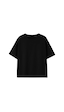Zuzunga Unisex Basic Kısa Kollu Çocuk T-shirt Siyah