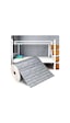 Nw02-70x500cm Kendinden Yapışkanlı Gri Tuğla Desen 3d Duvar Kağıdı Paneli Tek Parça