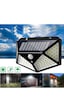 100 Ledli Solar Güneş Enerjili Hareket Sensörlü 4 Taraflı