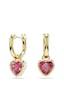 5684760 Swarovski Küpe Chroma:pe Mn Hoop Drop Heart Red/gos Çok Renkli 5684760 Swarovski Küpe Chroma:pe Mn Hoop Drop Heart Red/gos Çok Renkli