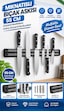 Mucit Home Mıknatıslı 55 Cm Bıçak Askısı Bıçak Tutucu Bıçak Organizer Bıçaklık siyah