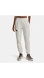 Under Armour Unstoppable Flc Jogger Kadın Eşofman Altı-31776 Beyaz