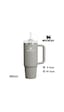 Stanley Quencher H2.0 Flowstate 0.89 L Pipetli Çelik Termos Gri