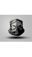 Buffalo The Punisher Tasarımlı Motorcu Buff Maske Outdoor Boyunluk Unisex Bandana Siyah