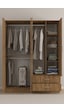 Aeka Ae-1077 Terra 4 Kapaklı 2 Çekmeceli 3 Askılıklı Raflı 140x182x53 Cm Gardırop Atlantik Çam Aeka Ae-1077 Terra 4 Kapaklı 2 Çekmeceli 3 Askılıklı Raflı 140x182x53 Cm Gardırop Atlantik Çam