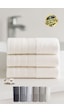 Softure 3 Lü El Yüz Havlusu Günlük Kullanım 50x90 Cm Yumuşak, Dayanıklı, Hızlı Kuruyan Ekru