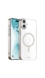 Apple Uyumlu iPhone Buff 16 Magsafe Slim Fit Kılıf Titanium Gray