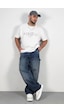 Cedy Denim Cedy Denım Yüksek Kalite Erkek Yüksek Bel Worker Tarz Skater Jean Kahve-tint