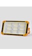 100w Dikdörtgen Led Projektör Beyaz -sarı Işık Çakar Modlu