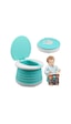 MooieBaby's Katlanabilir Çocuk Tuvaleti, Carry Potty,Yeşil