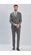İmza Koyu Antrasit Düz Bez Ayağı 6 Drop Slim Fit Classic Esnek Takım Elbise 1001240173 Koyu Antrasit