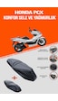 Honda Pcx Konfor Sele Ve Yağmurluk Kılıf Honda Pcx Konfor Sele Ve Yağmurluk Kılıf