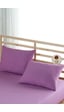 Formeya Ranforce %100 Pamuk Yastık Kılıfı 2 Adet 50X70 Kapaklı Lila