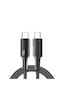 Essager 0.25cm Pd 100w Süper Hızlı Type C To Type C Şarj Data Kablosu, E-marker Çipli Akıllı Şarj Kablosu Essager 0.25cm Pd 100w Süper Hızlı Type C To Type C Şarj Data Kablosu, E-marker Çipli Akıllı Şarj Kablosu
