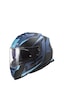 Ls2 Storm Racer Mat Mavi Kask