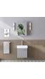Likya Mdflam Tek Kapaklı Lavabolu 49 Cm Banyo Dolabı + Üst Dolabı, Mini Lavabolu Banyo Dolabı Takımı Kül Gri Likya Mdflam Tek Kapaklı Lavabolu 49 Cm Banyo Dolabı + Üst Dolabı, Mini Lavabolu Banyo Dolabı Takımı Kül Gri