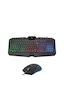 Frisby FK-4865QU USB Işıklı Multimedya Klavye Mouse Set