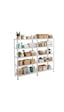 Çelik Raf 5 Katlı Duble 43x120xh200 Dekoratif Raf Sistemleri, Depo Rafı, Arşiv Rafı, Kiler Rafı Galvaniz
