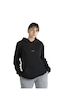 Blackjack Giyim Unisex Siyah Önü Baskılı Kalın 2 Iplik Şardonlu Kapüşonlu Hoodie Sweatshirt Siyah1