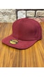Hamze Hiphop Snapback Rapper Baseball Drip Unisex Şapka Cap Bordo