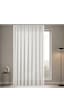 Gauze Fabric Design Lüks İpeksi Dokulu Simli Bambu Kırışmaz Ütü Gerektirmez Optik Beyaz 100 X 200 Normal Pile 1 X 2.5 Yüksek Kaliteli Tül Perde