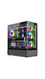 Zoko Alpha Siyah 7x12cm Kumandalı Argb Fanlı Gaming Akvaryum Kasa