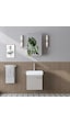 Likya Mdflam Tek Kapaklı Lavabolu 49 Cm Banyo Dolabı + Üst Dolabı, Mini Lavabolu Banyo Dolabı Takımı Kumtaşı Likya Mdflam Tek Kapaklı Lavabolu 49 Cm Banyo Dolabı + Üst Dolabı, Mini Lavabolu Banyo Dolabı Takımı Kumtaşı