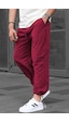 Madmext Bordo Regular Fit Erkek Paraşüt Pantolon 6504-bordo Bordo