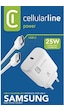 Cellularline Samsung Uyumlu  Super Fast Charge Pd 25w Şarj Kiti Adaptör + Kablo Beyaz