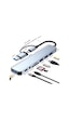 Taplın 8 İn 1 Usb Type-c Usb 2.0/3.0 Audio 3.5 Tf Sd Çevirici Adaptör Çok Portlu Çoklayıcı Usb Hub